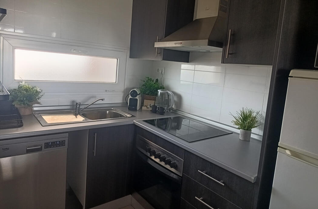 Fully equipped kitchen