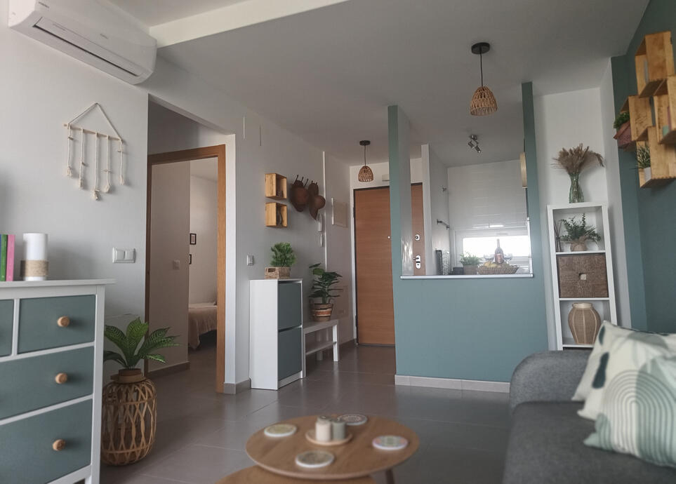 Stylish lounge with A/C